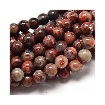 Přírodní kámen Jaspis brekciový 6mm (8ks)