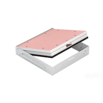 Revizní dvířka Protipožární dvířka 500x500 mm EI60 ocelová stěna/zdivo (RFP 500*500 KL plechová EI60 stěna/zdivo)