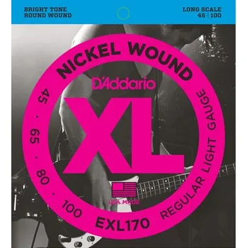 Struna pro hudební nástroj D'Addario EXL170 + prodloužená záruka 3 roky