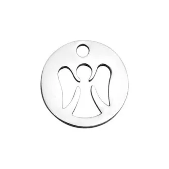 Přívěsek Přívěsek anděl 12x12mm chirurgická ocel