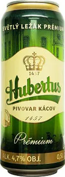 Pivo Hubertus Kácov Prémium 12° 0,5 l plech