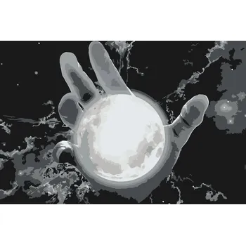 Malování podle čísel - Na dosah Velikost: 40x60cm, Rámování: Pouze srolované plátno