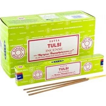 Vonná tyčinka Vonné tyčinky Satya Tulsi Bazalka Posvátná