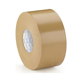 Lepicí páska Lepicí páska pro lepení za mokra 70mm, návin 200m, standardní 70g/m2, hnědá | RAJA - Balení po 12 ks