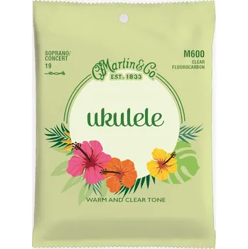 Příslušenství pro strunný nástroj Martin M 600 struny na koncertní a sopránové ukulele