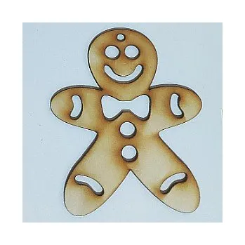 Dřevěná hračka Dřevěný výřez perníček 120x100mm