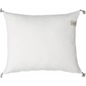 Povlak na dekorativní polštářek Lněný povlak na polštář Ernst White 60x50 cm