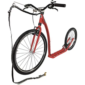 Koloběžka Koloběžka Kostka Tour Max Dog (G6) červená (satin ferrari) + doprava zdarma nebo montáž na prodejně zdarma