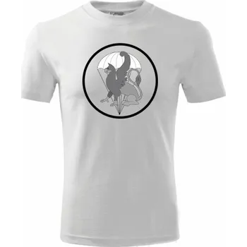 Pánské tričko STRIKER Tričko 41.mechanizovaný prapor Žatec Barva: Bílá, Velikost: XXXL