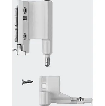 pant SCHUCO Spodní pant pro hliníkové profily zn. SCHÜCO, 130 kg Levý/Pravý: Levý, Barvy: Dopravní bílá