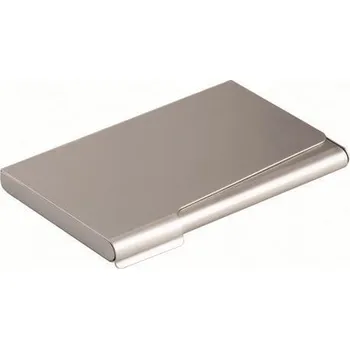 Vizitkář Pouzdro na vizitky Durable, matná stříbrná, kov, pro 20 ks