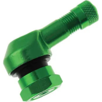 BL25MS11.3 ZELENÝ alu ventil bezdušový MOTO otvor pr. 11,3mm