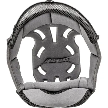 Helma na motorku klobouk interiéru pro přilby Trr S, AIROH - IItálie (černá) M