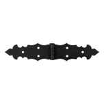 Závěs francouzský ozdobný černý 200 x 33 x 2 mm Doprodej