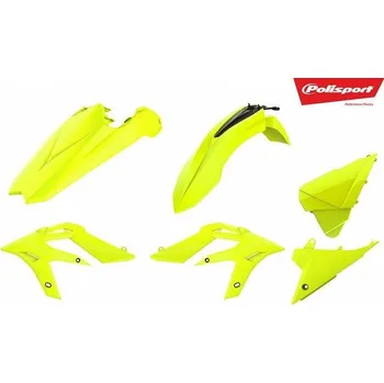 POLISPORT kompletní plasty BETA XTRAINER 15-19, barva žlutá fluo