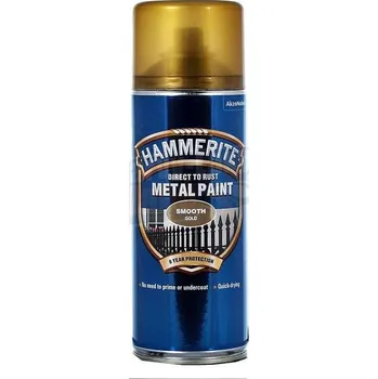 barva na kov Hammerite Přímo na rez 400 ml zlatý 