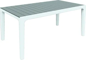 Zahradní stůl Keter Harmony 236051 stůl 160 x 90 x 74 cm bílý/šedý