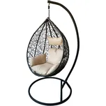 Patio Cyrille křeslo závěsné antracit