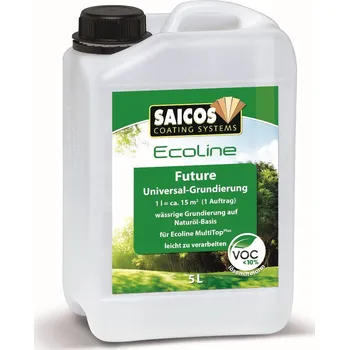 Lak na dřevo Saicos ECOLINE UNIVERZÁLNÍ ZÁKLAD FUTURE 5L 9913 bezbarvý + dárek k objednávce nad 1000Kč
