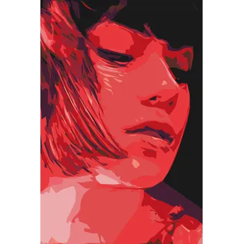 Malování podle čísel - Červené tváře Velikost: 40x60cm, Rámování: Pouze srolované plátno