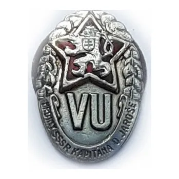 Odznak VU Hrdiny SSSR Kapitána O.Jaroše