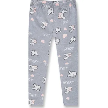 Dívčí legíny - KUGO JL0703, světle šedý melír Barva: Světle šedý melír, Velikost: 116