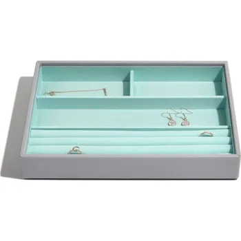 Šperkovnice Box na šperky Grey Mint Classic 4 | tyrkysová