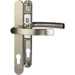 Dveřní kování klika-klika BLAUGELB DGT30, PZ92, nerez matná