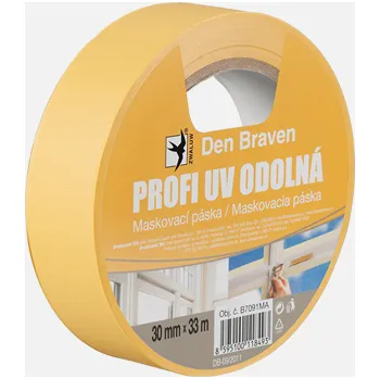 Den Braven - PVC PROFI UV odolná maskovací páska Rozměr pásky: 38mmx33m