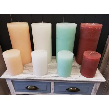 Svíčka Svíčka Barva: Mintová velká