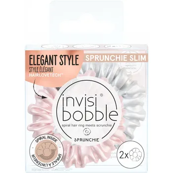 Invisibobble Sprunchie Slim Bella Chrome 2 ks