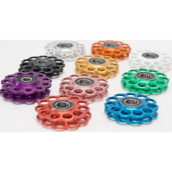 přehazovačka Kladky přehazovačky Shaman Alu s ložiskem, 11z Barva: Bílá