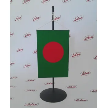 Vlajka Bangladéš, vlaječka na stojánek