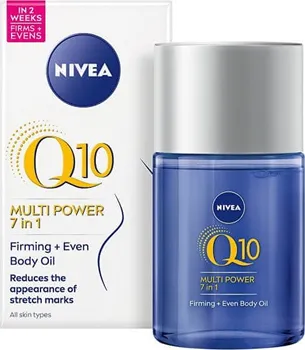 Tělový olej Nivea Q10 Multi Power zpevňující tělový olej 7v1 100 ml