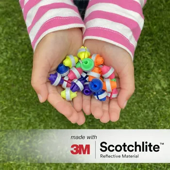 Reflexní kuličky na dráty kol - balení 36kusů