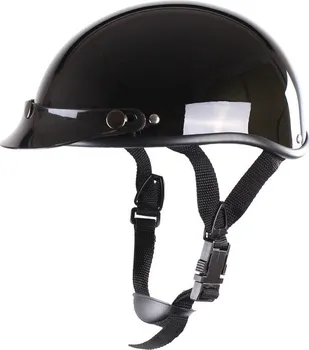 Helma na motorku RSA Chopper černá lesklá