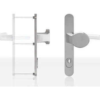 Dveřní kování Koule venkovní BLAUGELB KGT35 K2, ZA, PZ92 F9 ocel