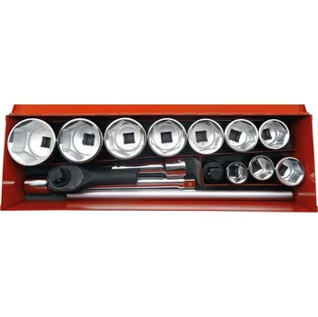 Gola sada Gola sada 1" , 15-ti dílná , 36-80 mm , 6-ti hrané hlavice , WELZH (Welzh Werkzeug)