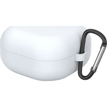 Příslušenství pro sluchátka Silikonový obal kryt pro sluchátka SAMSUNG GALAXY BUDS 2 / LIVE / PRO - bílý