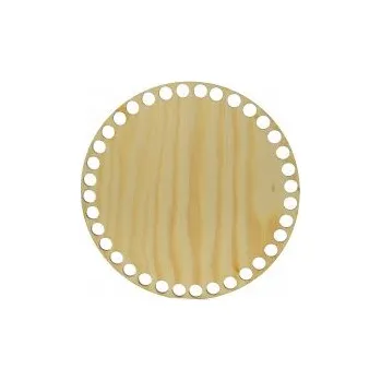 Dno na košík kulaté 15cm borovice