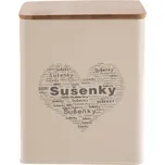 Plechová dóza SRDCE na sušenky