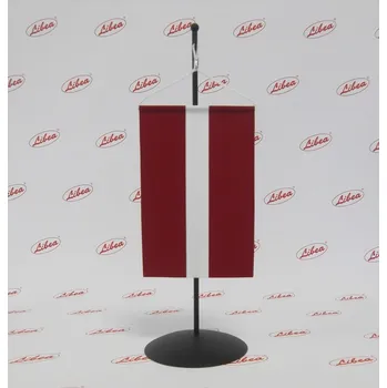 Vlajka Lotyšsko, vlaječka na stojánek