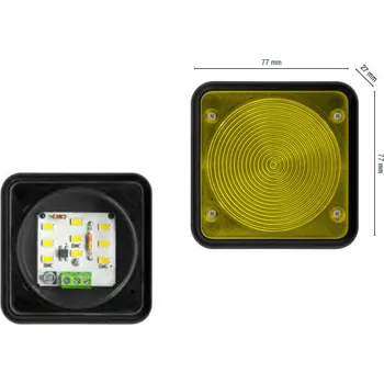 LOOK-LE - transparentní LED výstražná lampa pro pohony Nice, NiceHome atd..