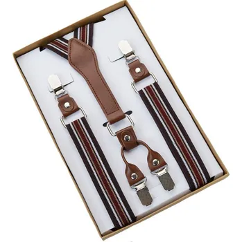 Kšandy Kšandy Hibardes Striped Coffee