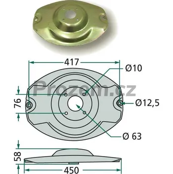 Žací kotouč pro rotační sekačku (131808)
