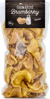 Chips E-VITAE Farmářské brambůrky 140 g solené