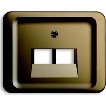 Elektrická zásuvka Busch-Jaeger kryt zásuvky UAE-/IAE-/ISDN bronzová 2CKA001753A8493 1 ks