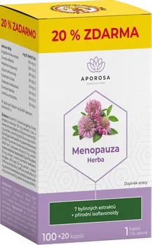 Přírodní produkt APOROSA Menopauza Herba 120 cps.
