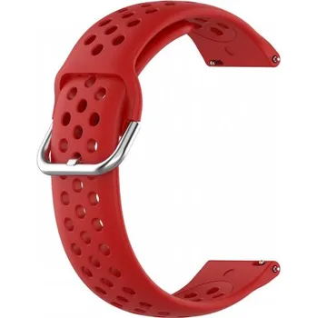 Řemínek na hodinky BSTRAP | BStrap Silicone Dots reminek na Samsung Galaxy Watch 3 45mm, red (SSG013C14)
