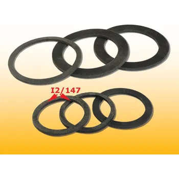 Těsnění ploché 4. 36x30x2-3 mm - chrom. sifon SAM Myjava - I2/147